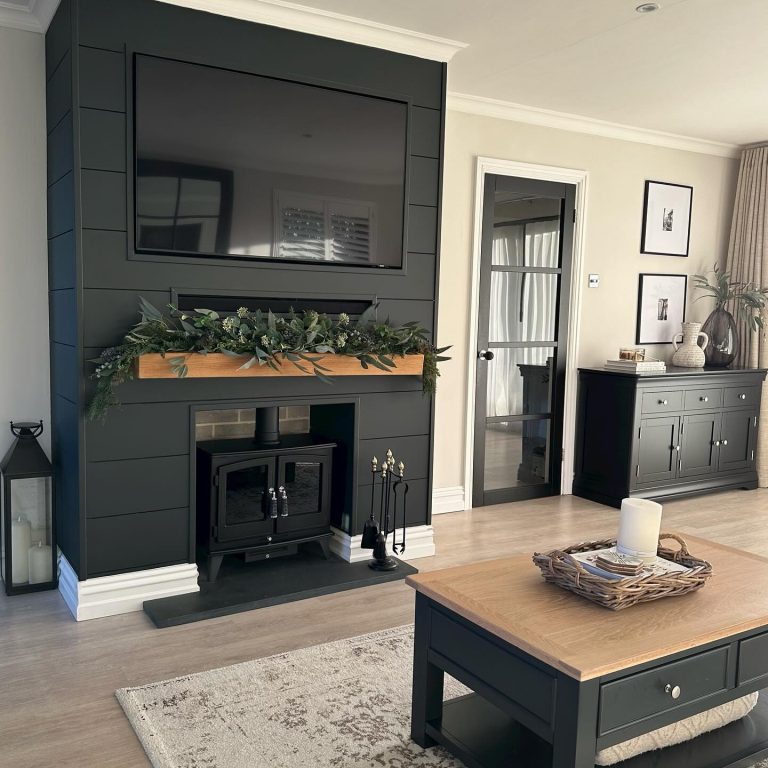 38 Fireplace Ideas with TV: Ultimate Living Room Enhancements ...