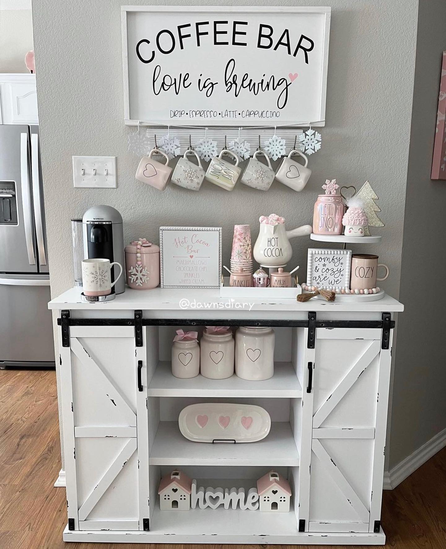 36 Inviting Kitchen Coffee Bar Ideas for Your Home Oasis - placeideal.com