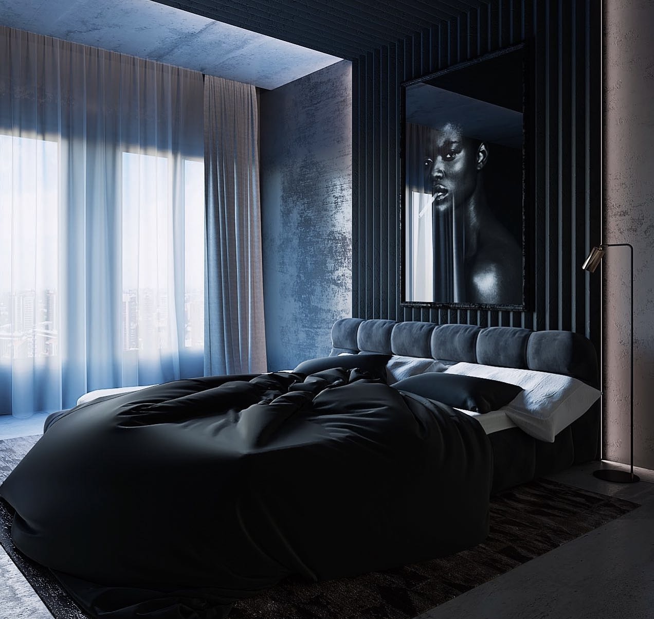 Top 29 Black Bedroom Ideas for a Modern Home Makeover | Style Guide ...