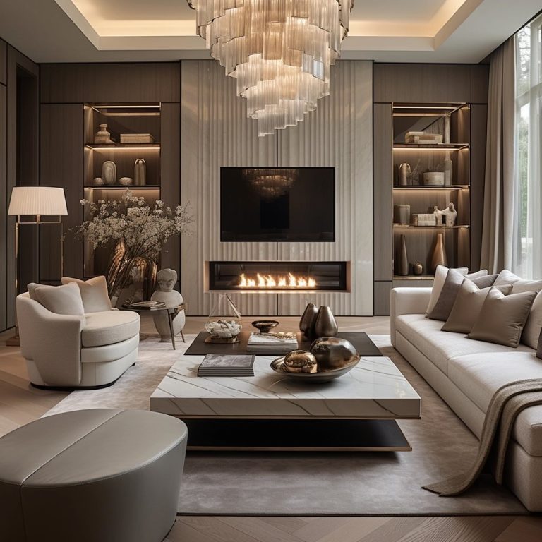 38 Fireplace Ideas with TV: Ultimate Living Room Enhancements ...
