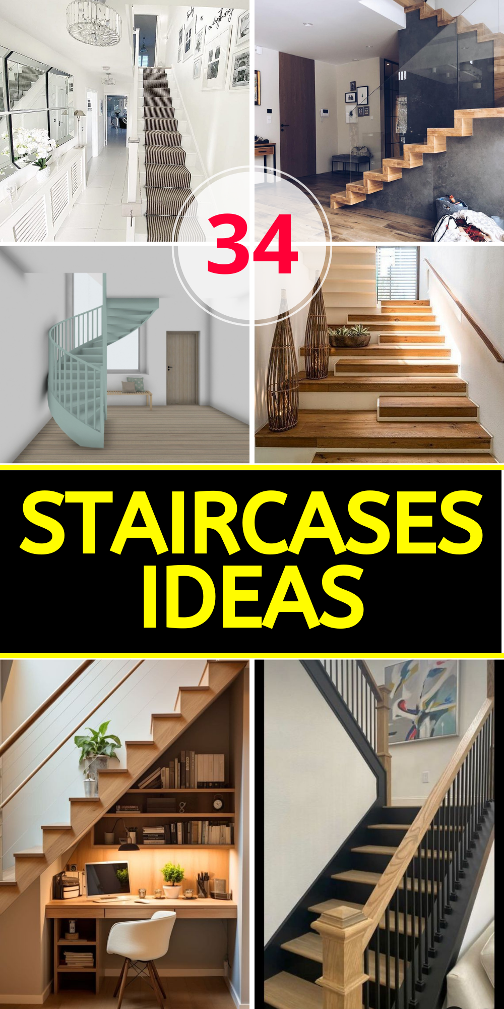 34 Unique Staircase Ideas to Elevate Your Home's Design Elegantly ...