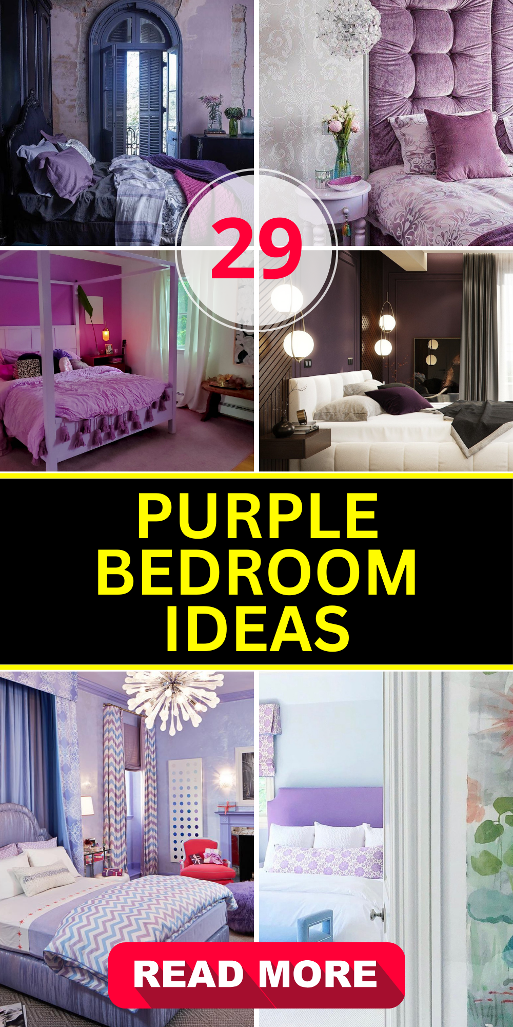 29 Purple Bedroom Ideas for Every Style - Lavish to Minimalist Elegance ...