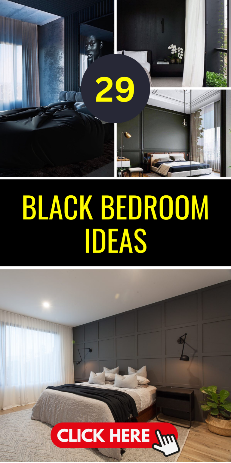 Top 29 Black Bedroom Ideas for a Modern Home Makeover | Style Guide ...