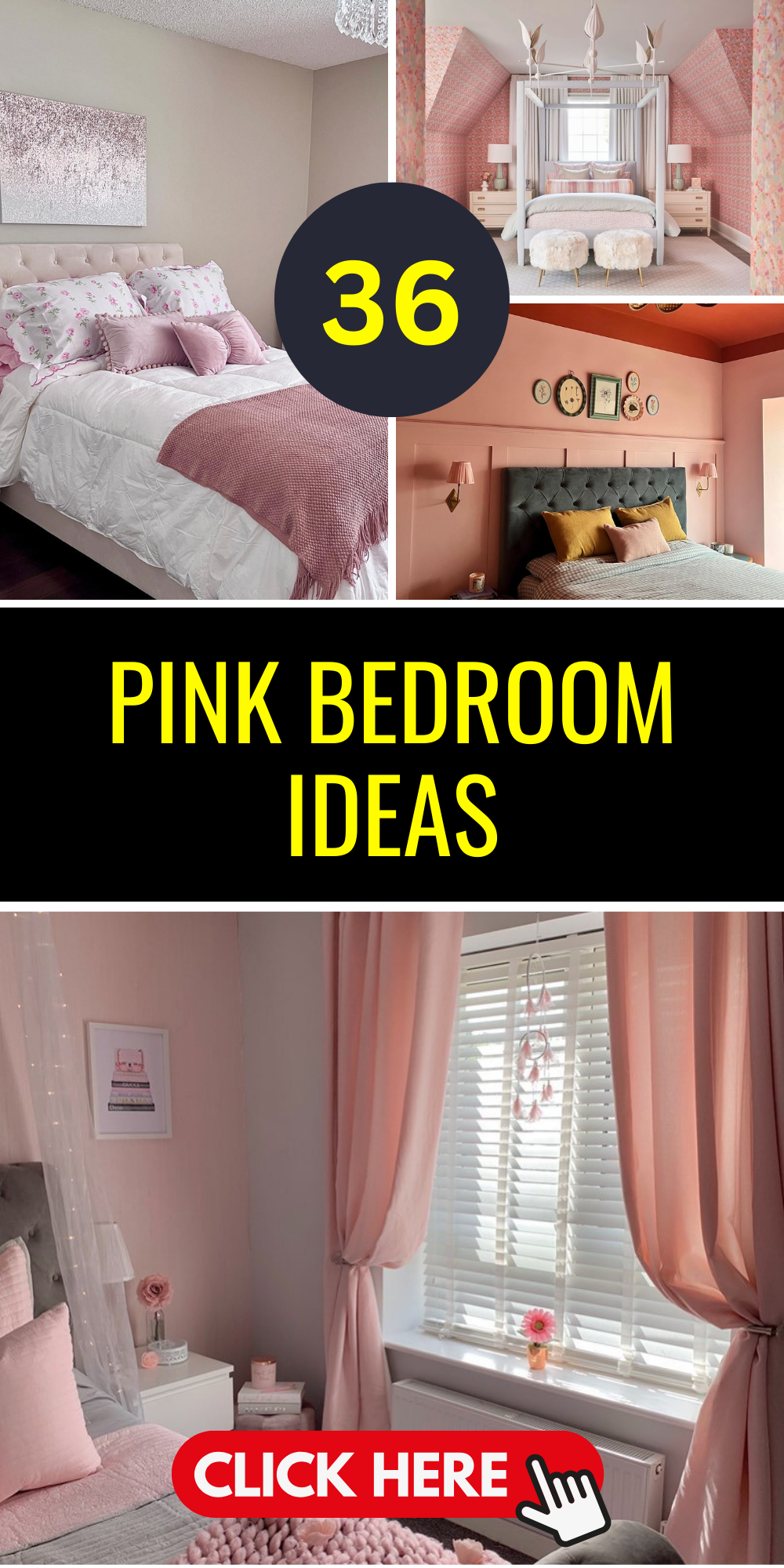 Discover 36 Pink Bedroom Ideas to Inspire Your Next Cozy Makeover ...