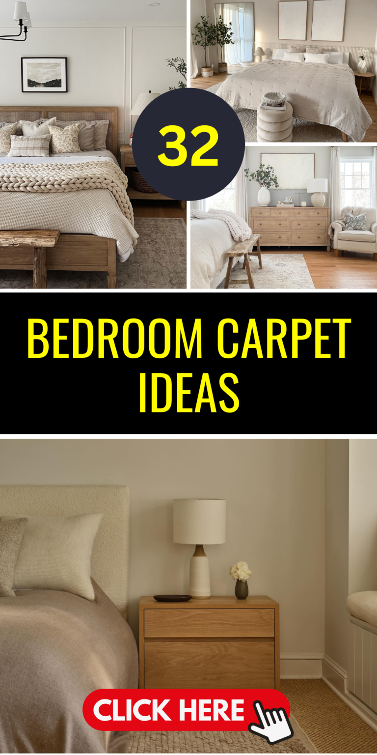 Transform Your Sanctuary: 32 Bedroom Carpet Ideas for Modern Homes ...