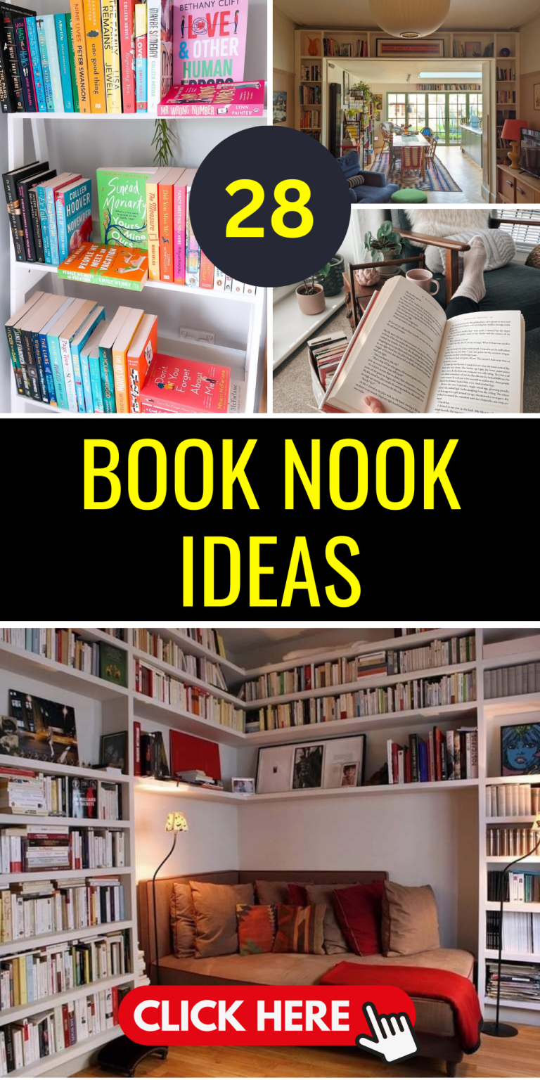 28 Book Nook Ideas for Every Home - Create Your Reading Retreat - placeideal.com
