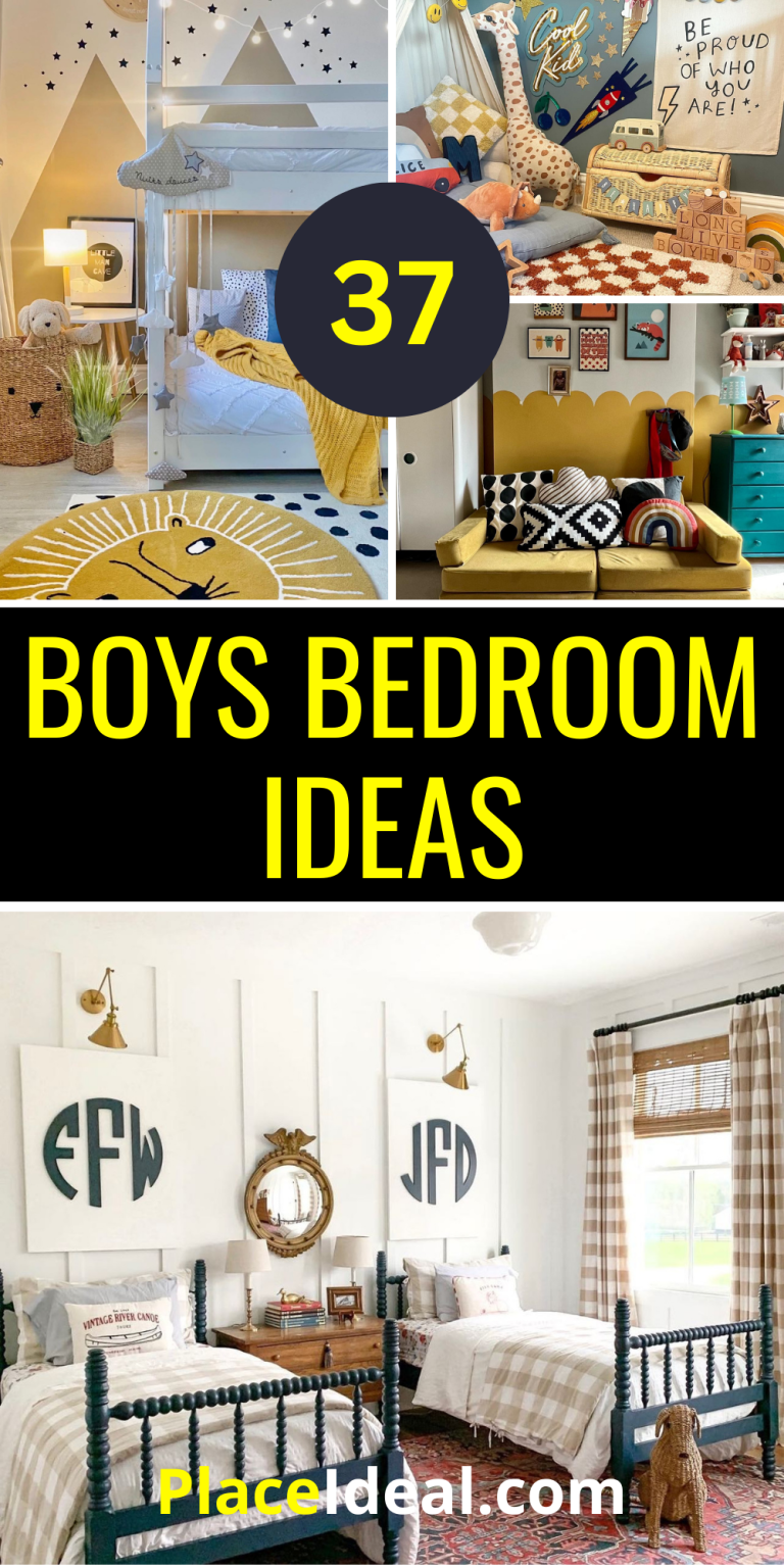 37 Boys Bedroom Ideas: Inspire Fun & Creativity in Your Child's Space ...