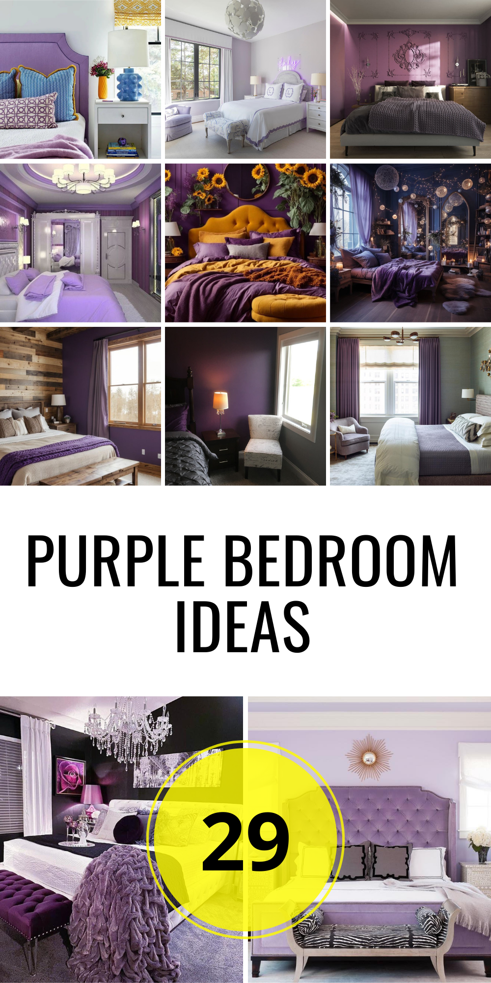 29 Purple Bedroom Ideas for Every Style - Lavish to Minimalist Elegance ...
