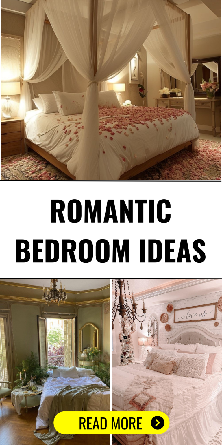 29 Romantic Bedroom Ideas for Cozy & Intimate Retreats - placeideal.com