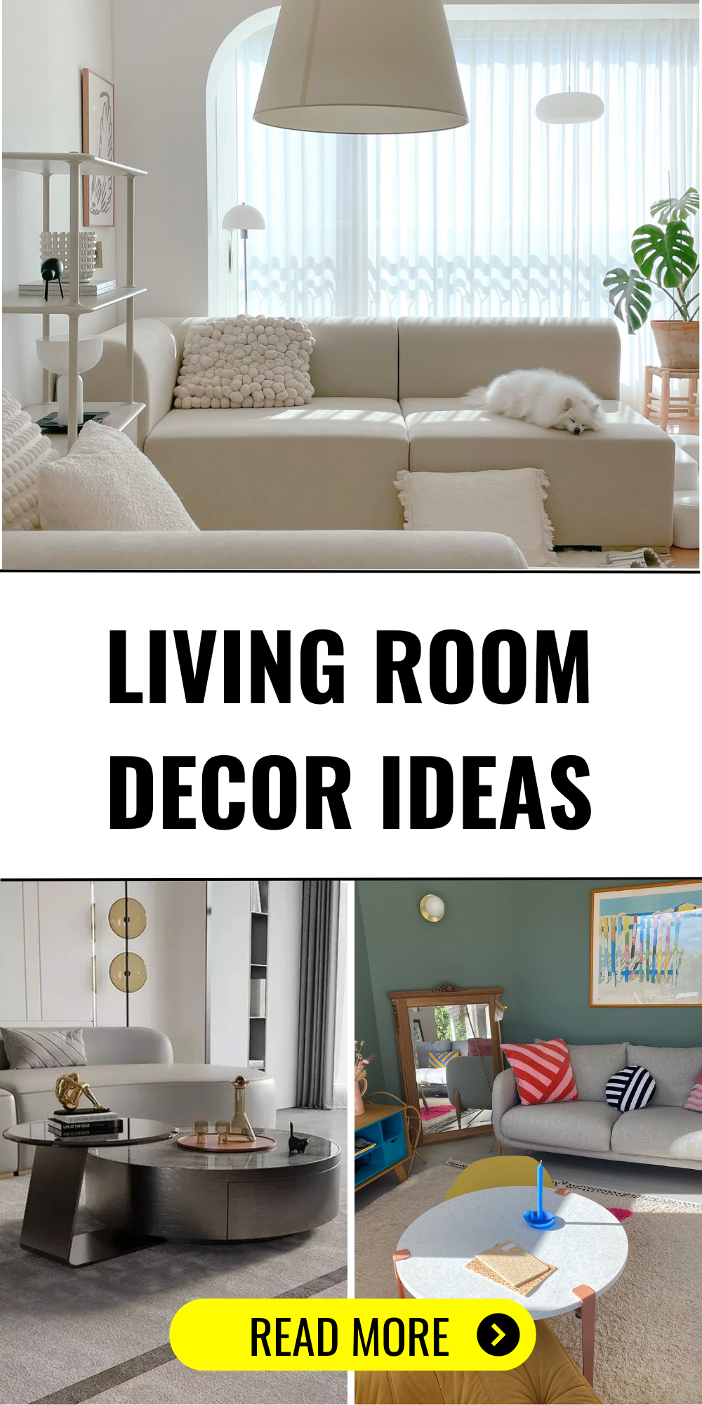 37 Chic Living Room Decor Ideas for a Stylish Home Makeover ...