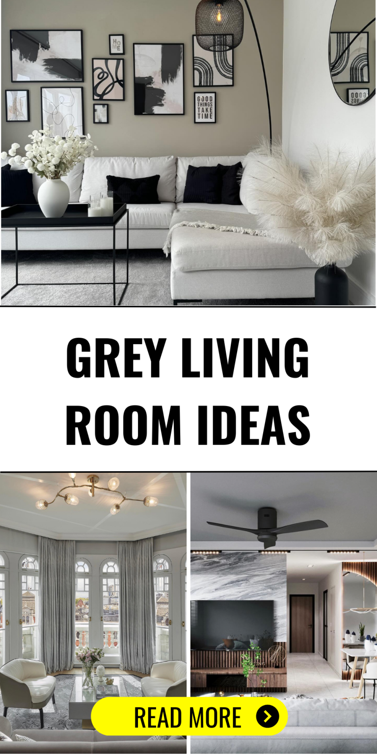 34 Grey Living Room Ideas to Inspire Your Home Decor Makeover ...