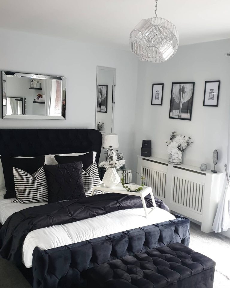 Discover 36 Black and White Bedroom Ideas for Timeless Decor - Elegance ...