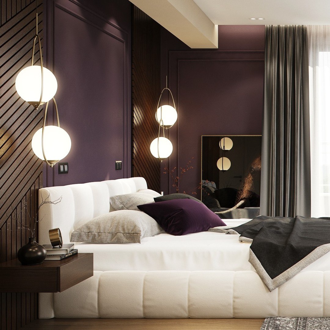 29 Purple Bedroom Ideas for Every Style - Lavish to Minimalist Elegance ...
