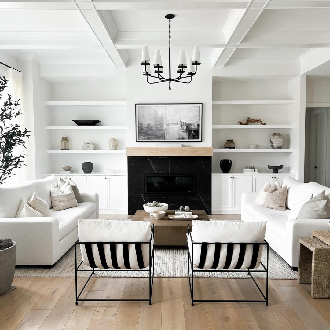 Picture of 34 Creative Living Room Wall Ideas for Stylish Home Decor - placeideal.com