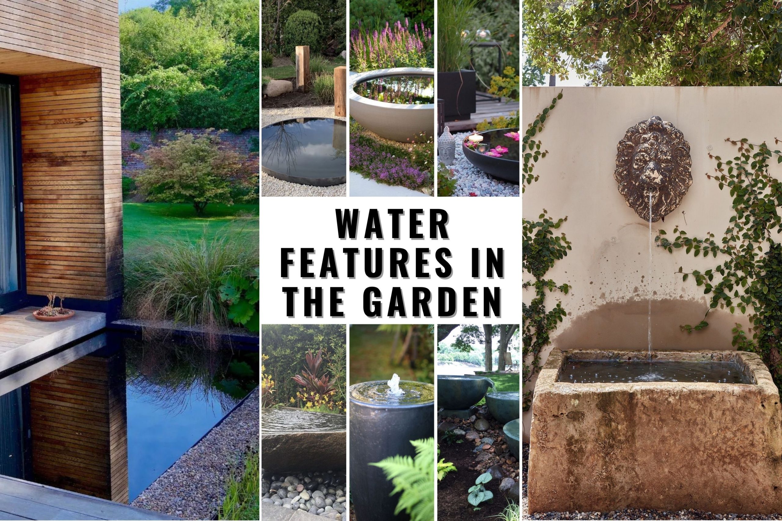 24 Stunning Water Features in the Garden to Transform Your Outdoor ...