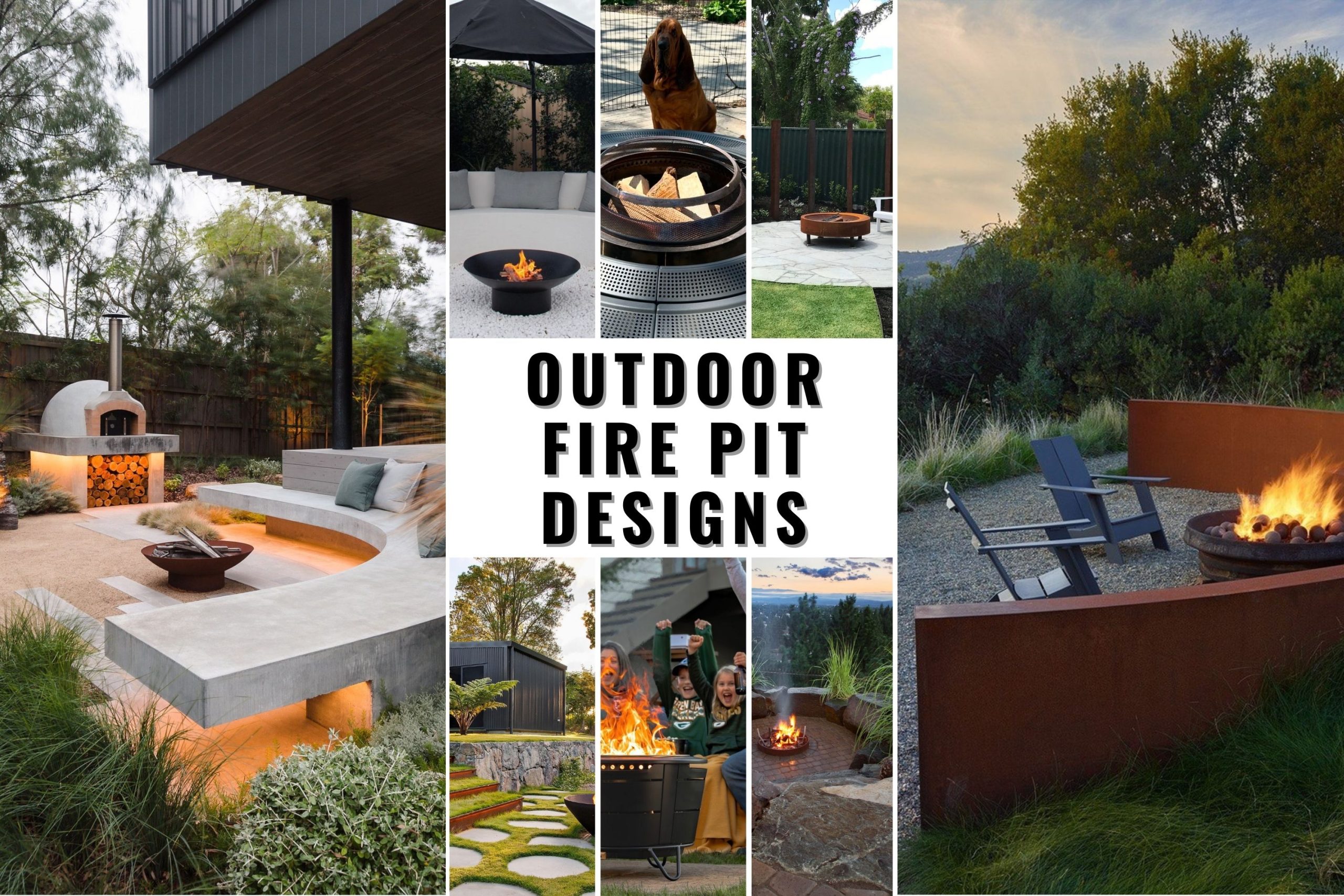 24 Outdoor Fire Pit Designs: Transform Your Backyard into a Cozy ...