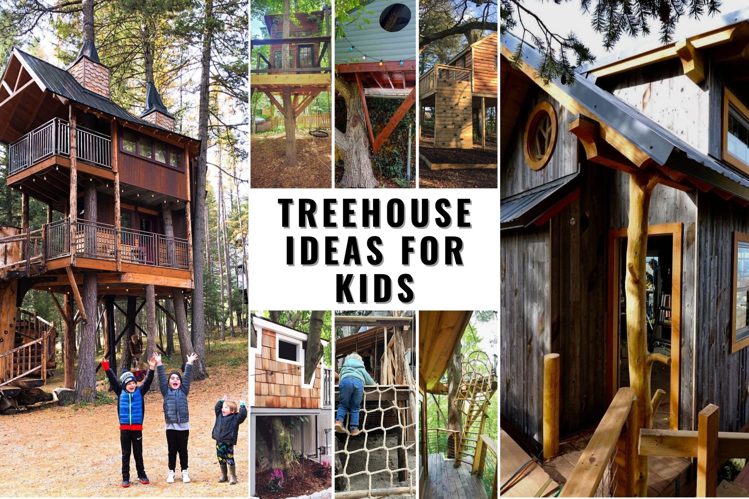25 Treehouse Ideas for Kids: Enchanting and Creative Designs for Your ...