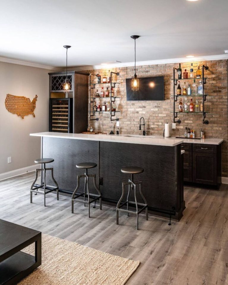 27 Basement Bar Ideas: Transform Your Space with Stylish Designs ...