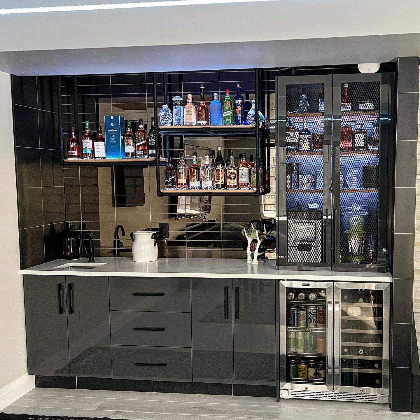 27 Basement Bar Ideas: Transform Your Space with Stylish Designs ...