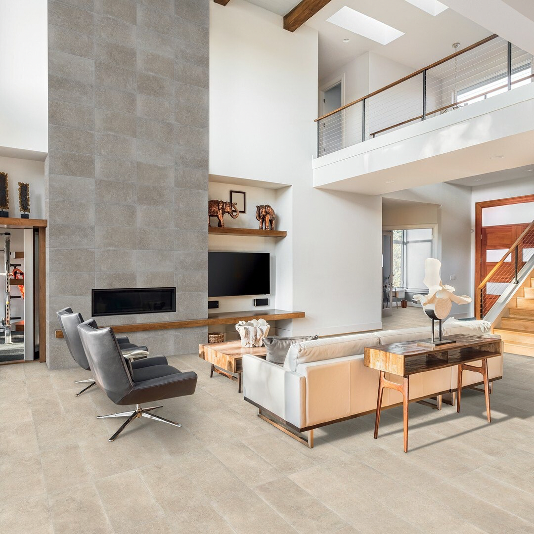 Standard Tile 22 Living Room Floor Tile Ideas for Stylish And Practical Home Flooring ...