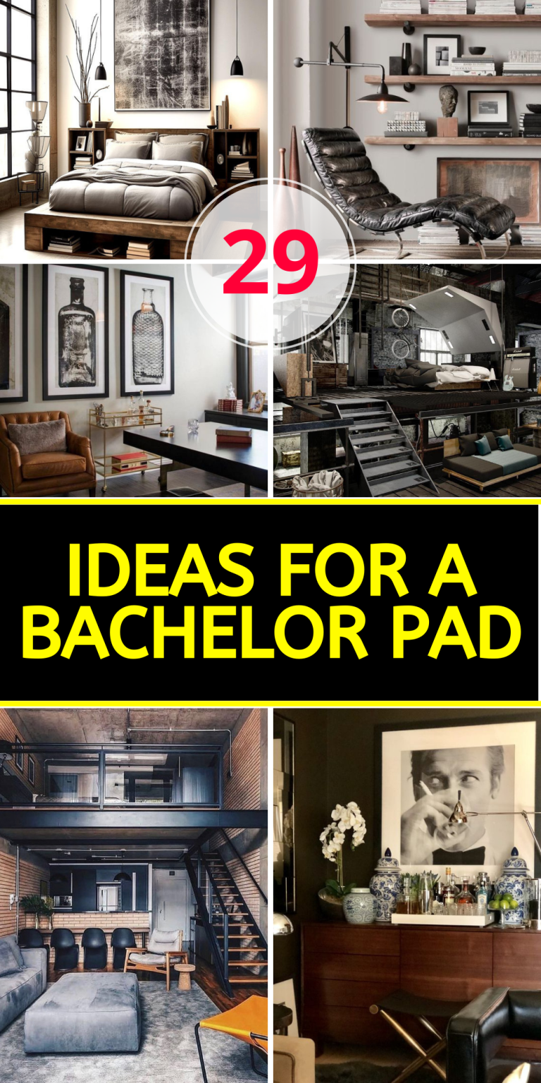 29 Ideas for a Bachelor Pad: Stylish Designs for Modern Men's Living ...