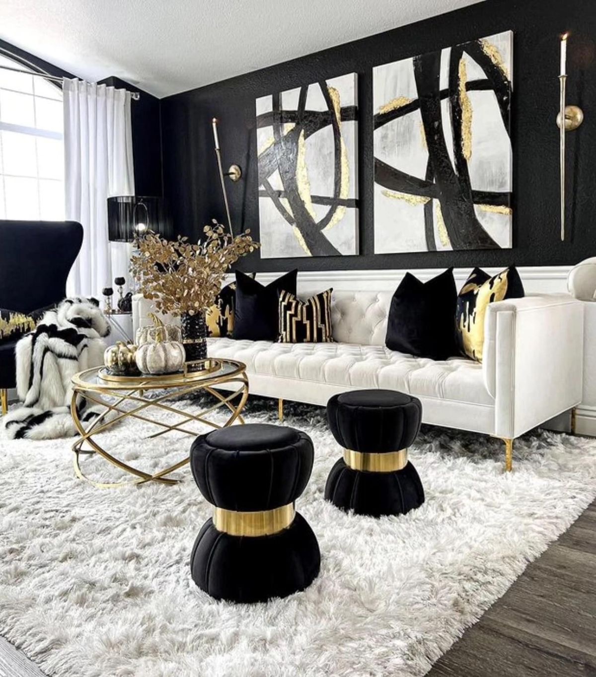 30 Gold and Black Decor Ideas to Elevate Your Home with Luxury and