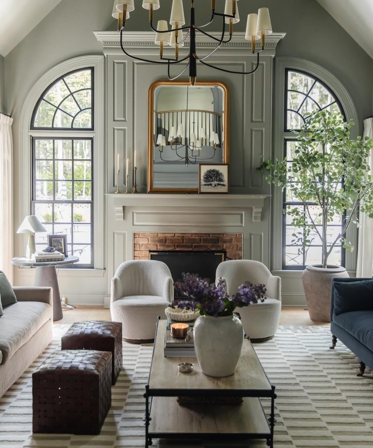32 Decorating Ideas for High Ceilings: Transform Your Living Room with ...