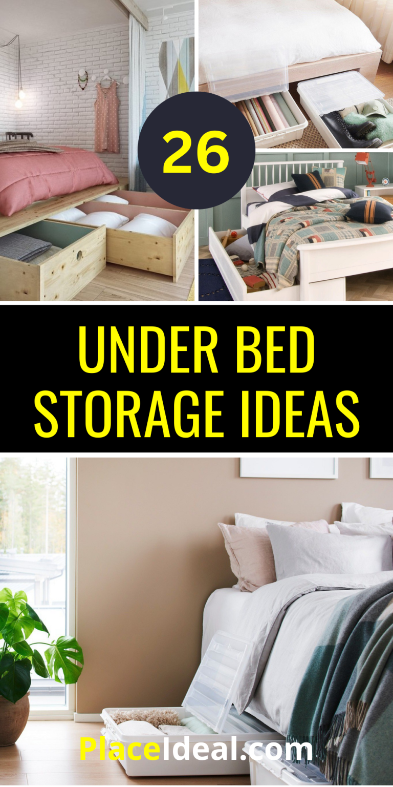 Maximize Your Space with These 26 Under Bed Storage Ideas for Small ...