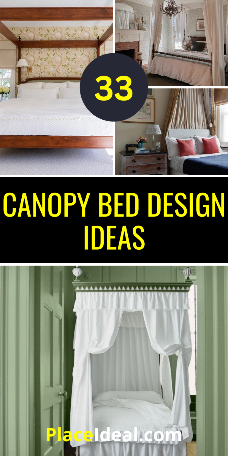 33 Canopy Bed Design Ideas: Transform Your Bedroom into a Luxurious ...