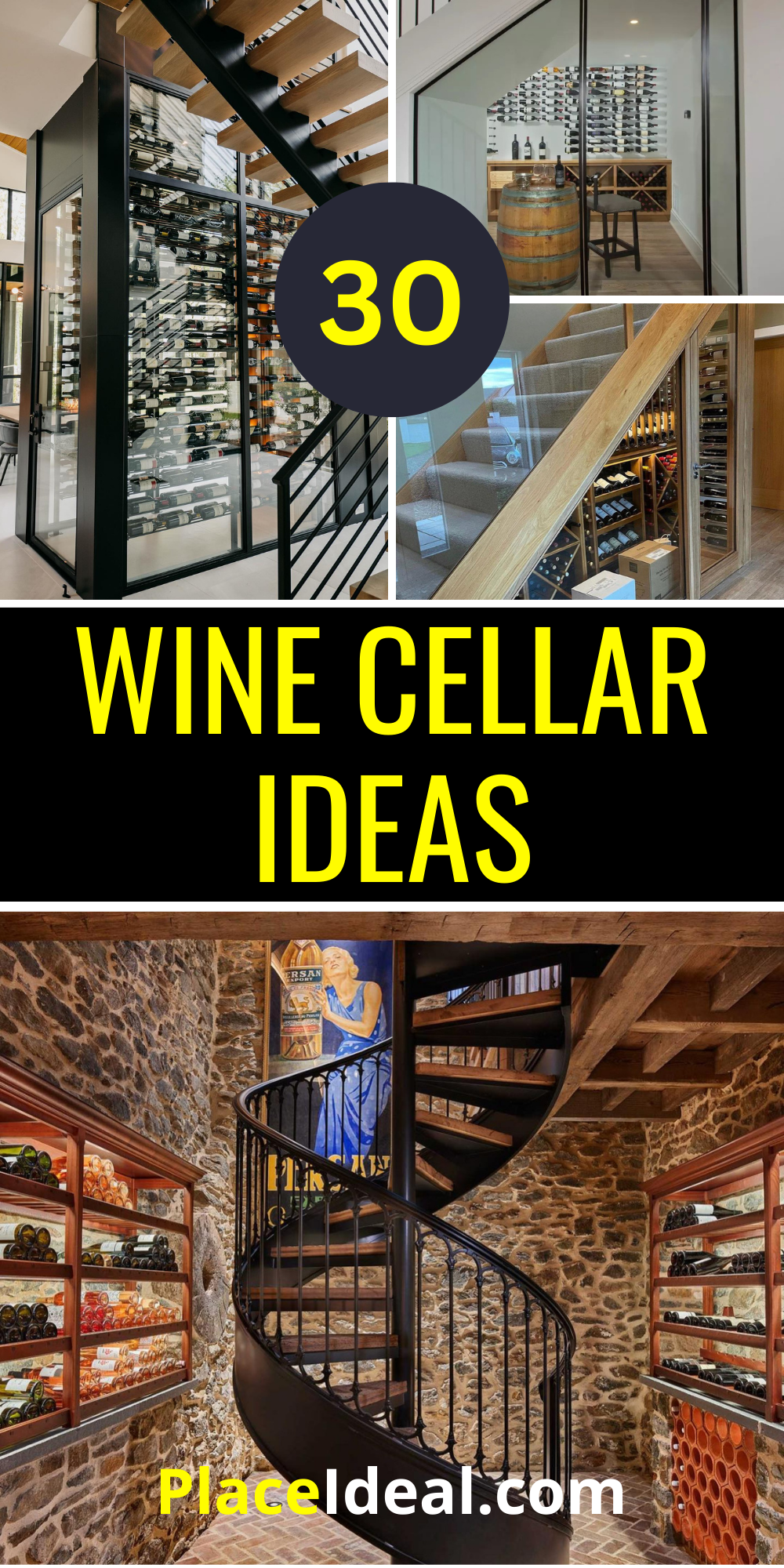 30 Wine Cellar Ideas to Transform Any Space in Your Home - placeideal.com