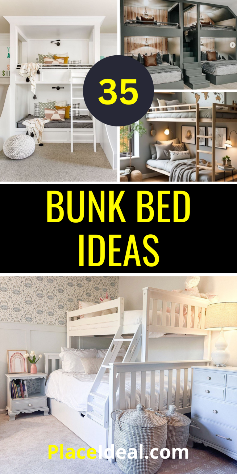 35 Bunk Bed Ideas to Maximize Space and Style in Your Small Bedroom ...