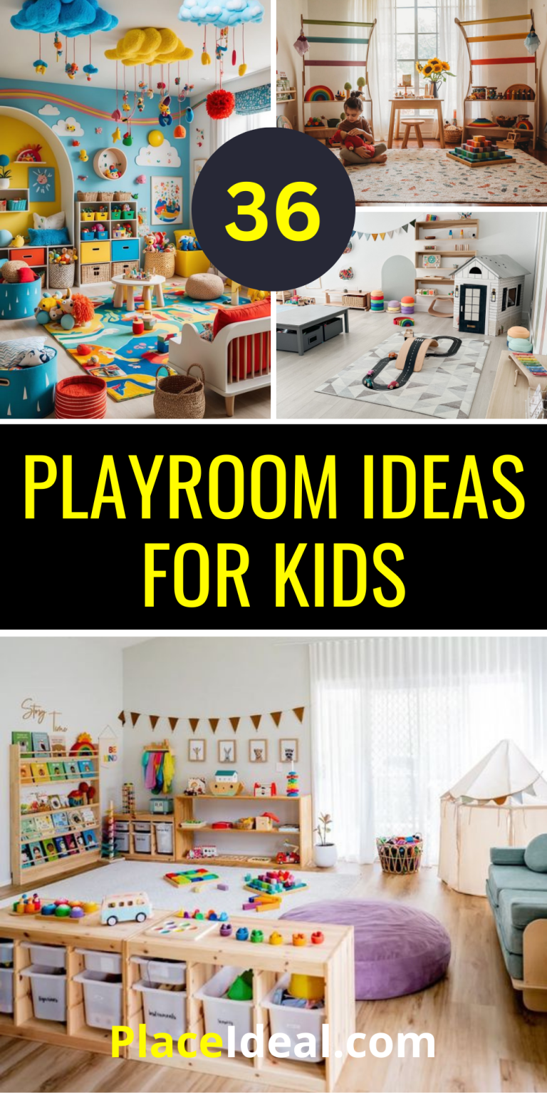 36 Playroom Ideas for Kids - Creative & Fun Designs for All Spaces ...