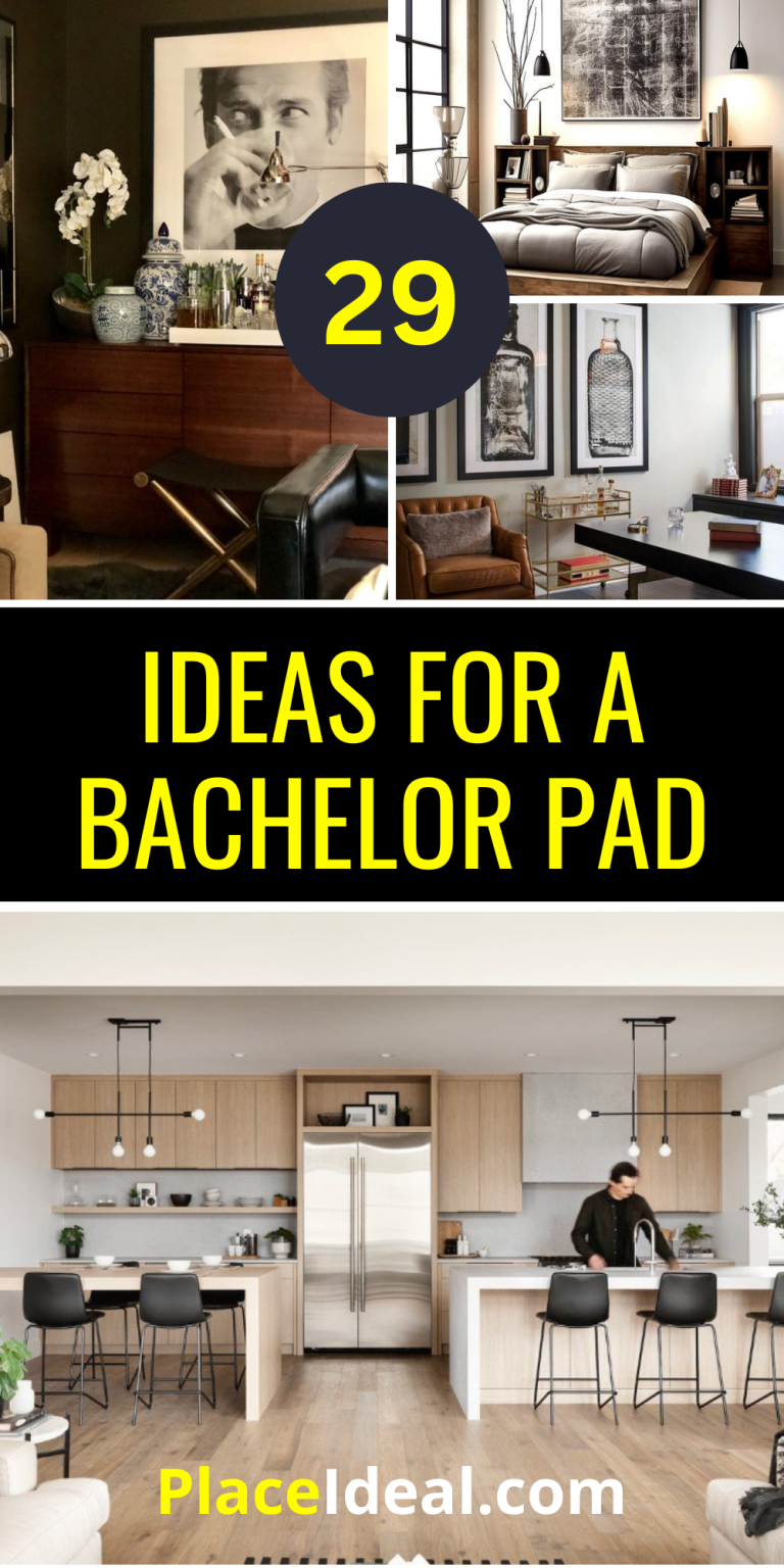 29 Ideas for a Bachelor Pad: Stylish Designs for Modern Men's Living ...