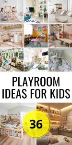 36 Playroom Ideas for Kids - Creative & Fun Designs for All Spaces ...