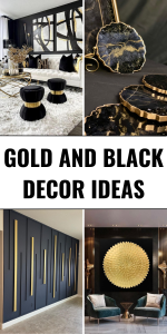 30 Gold and Black Decor Ideas to Elevate Your Home with Luxury and ...