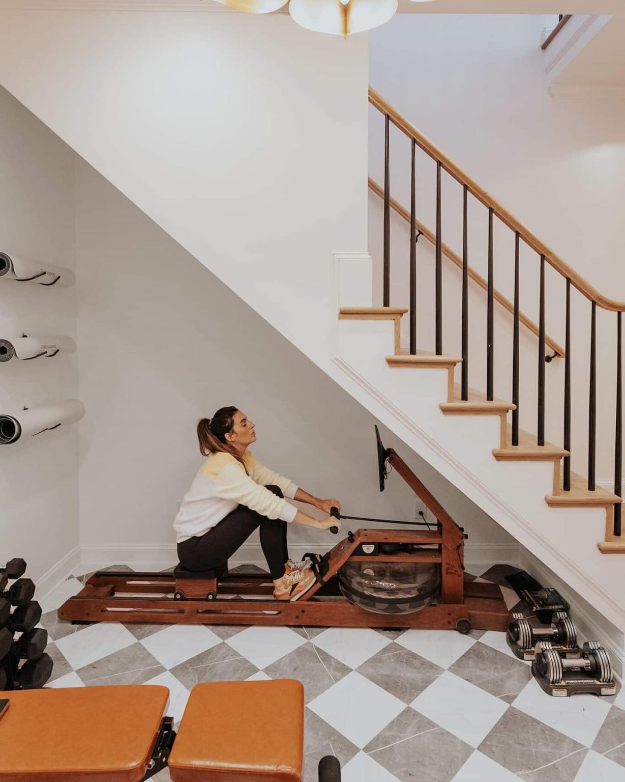 Picture of 35 Small Home Gym Ideas for Stylish Fitness Spaces at Home - placeideal.com