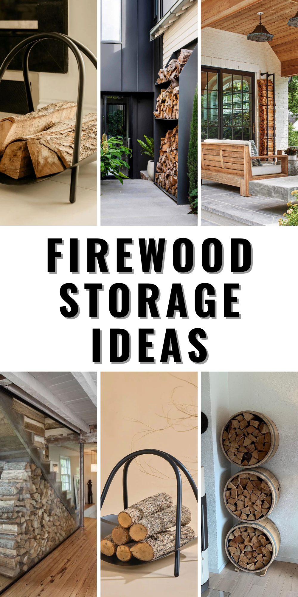 31 Firewood Storage Ideas to Elevate Your Home's Style and ...
