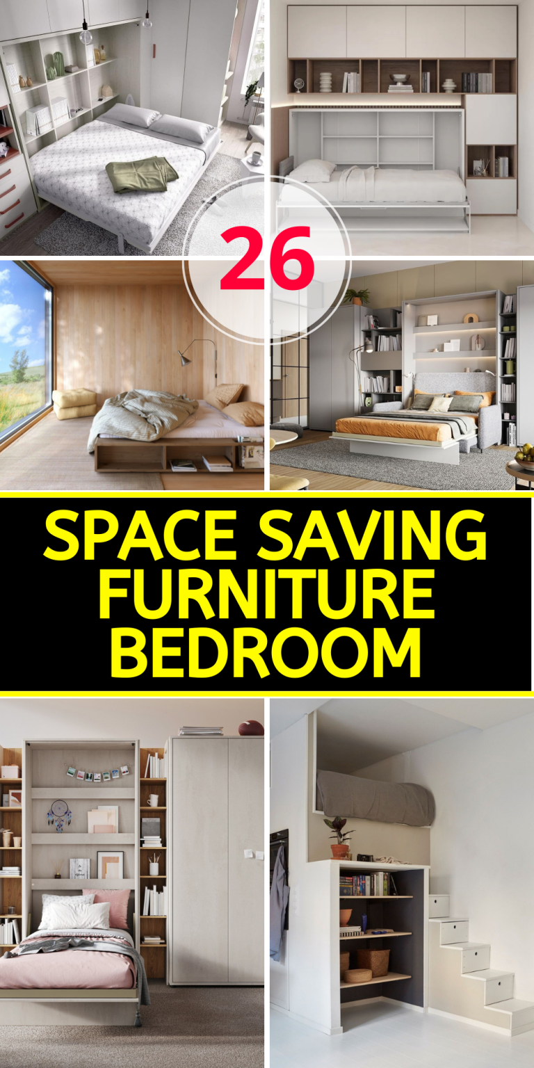 Transform Your Bedroom: 26 Space Saving Furniture Ideas for Modern and ...