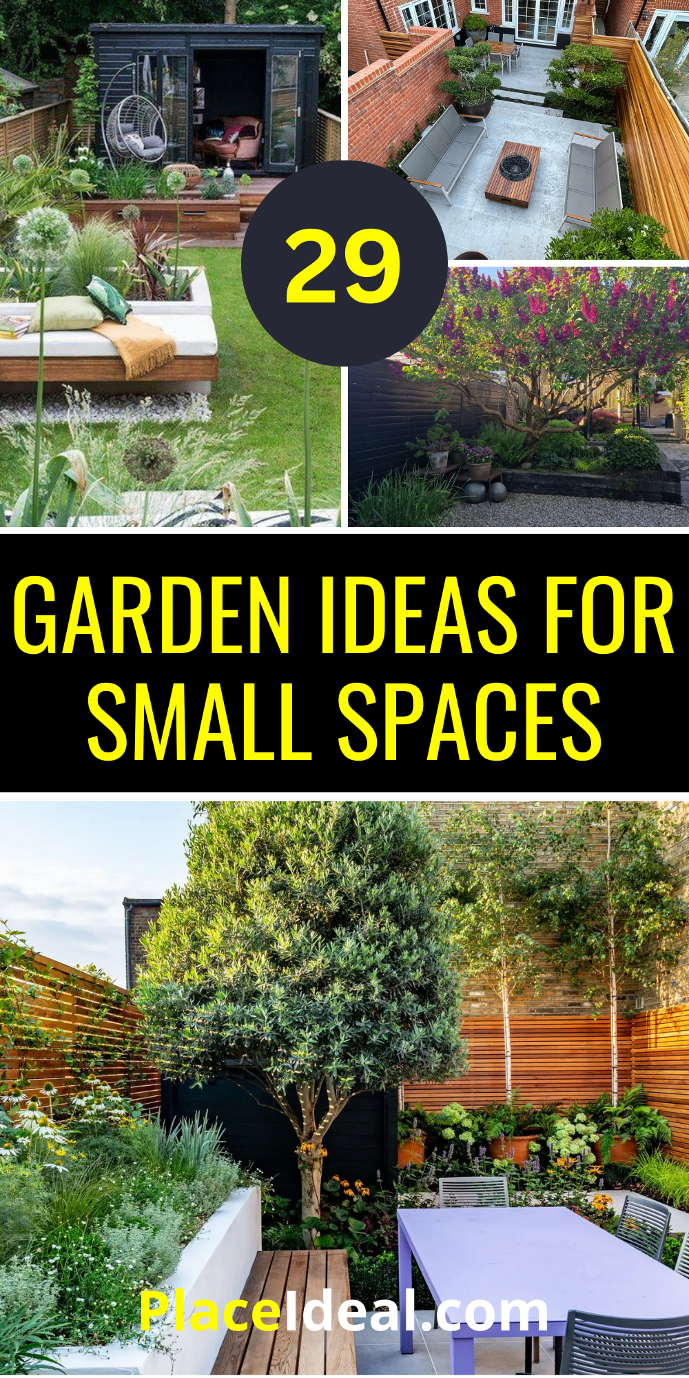 29 Garden Ideas for Small Spaces: Transform Your Tiny Backyard into a ...