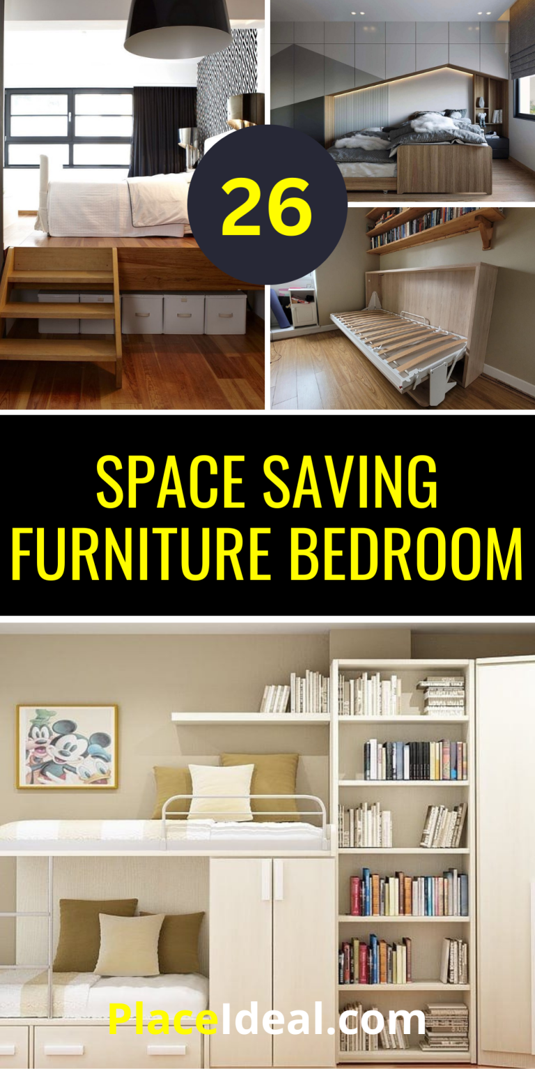 Transform Your Bedroom: 26 Space Saving Furniture Ideas for Modern and ...