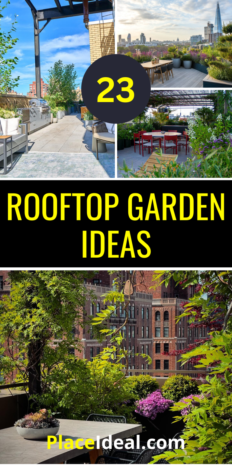 23 Rooftop Garden Ideas to Transform Your Urban Space – Small, Modern ...