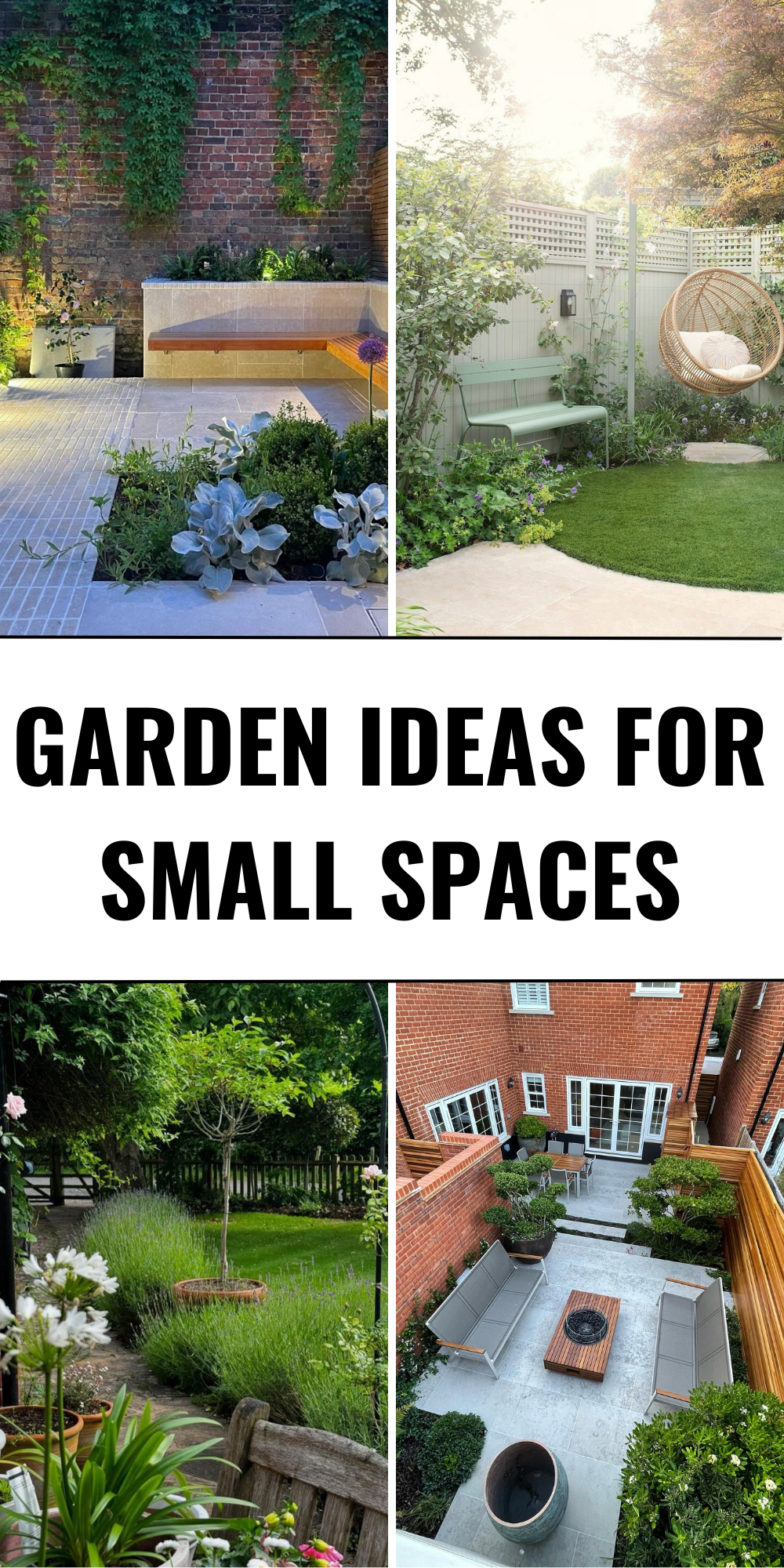 29 Garden Ideas for Small Spaces: Transform Your Tiny Backyard into a ...