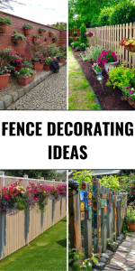 30 Fence Decorating Ideas to Transform Your Backyard into a Stunning
