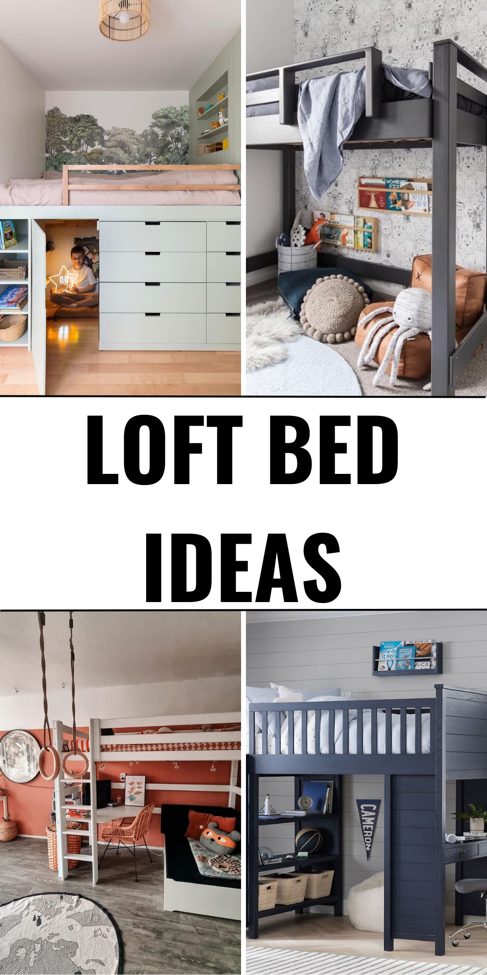 29 Loft Bed Ideas for Small Rooms: Maximize Space with Stylish and ...