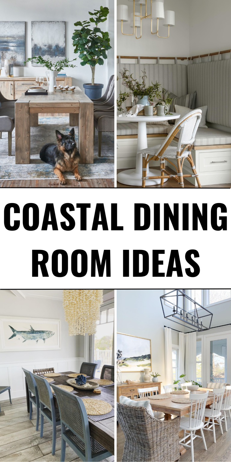 28 Stunning Coastal Dining Room Ideas for a Beach-Inspired Home ...
