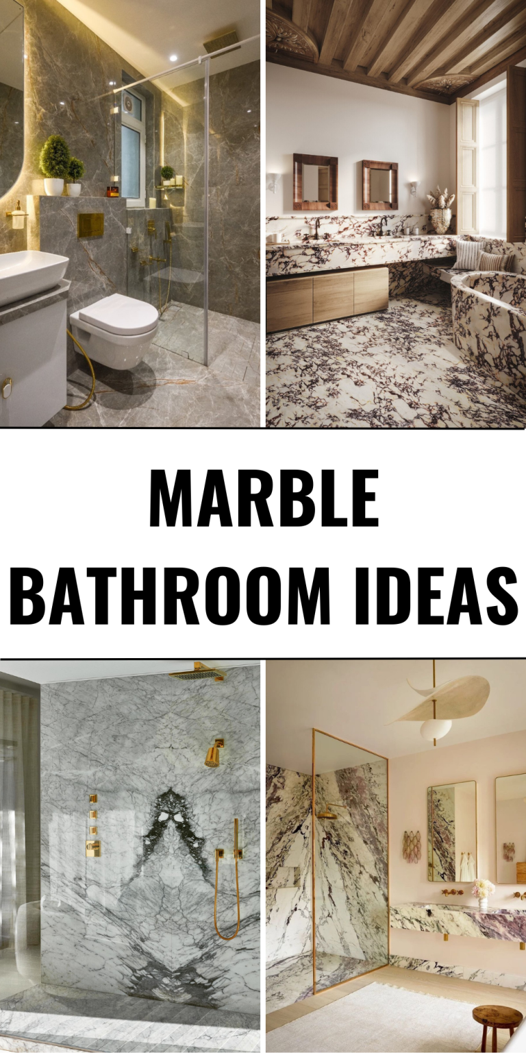 27 Stunning Marble Bathroom Ideas to Transform Your Space into a ...