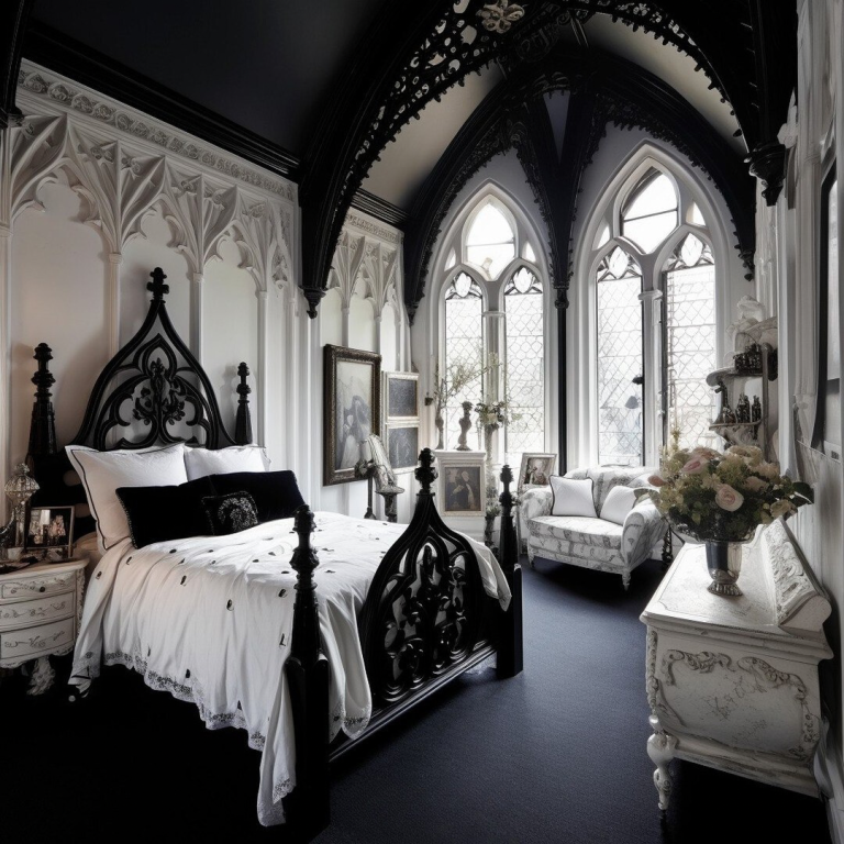32 Gothic Bedroom Ideas: Transform Your Space with Dark Elegance and ...