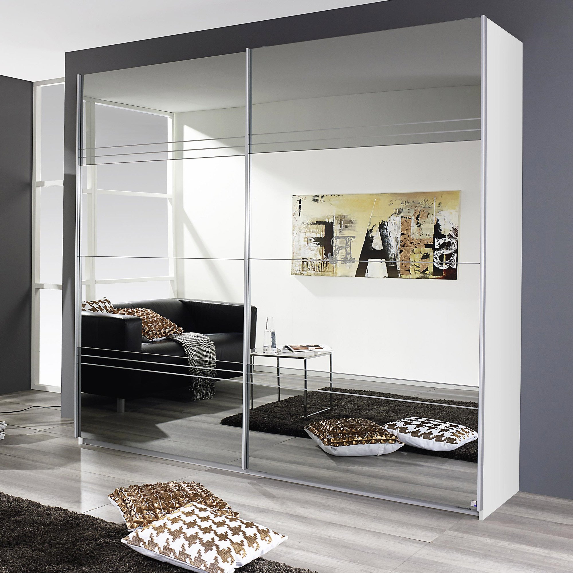 23 Stunning Wardrobe Ideas with Mirror to Transform Your Bedroom
