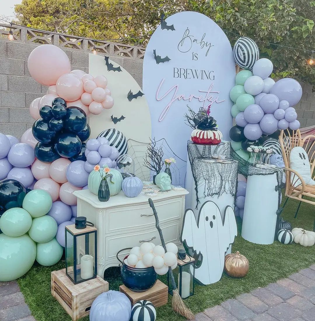 31 Halloween Baby Shower Ideas: Cute and Spooky Decorations for Boys ...