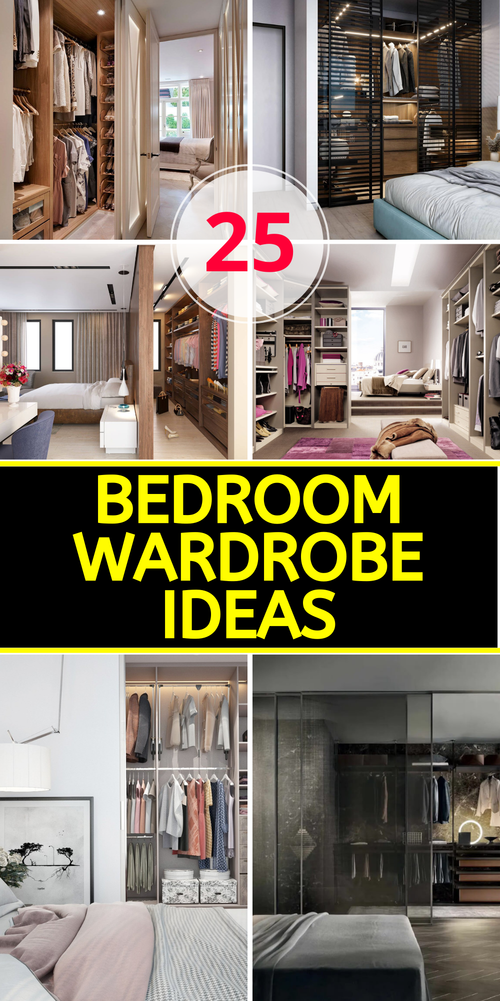 25 Stunning Bedroom Wardrobe Ideas for a Stylish and Organized Space ...